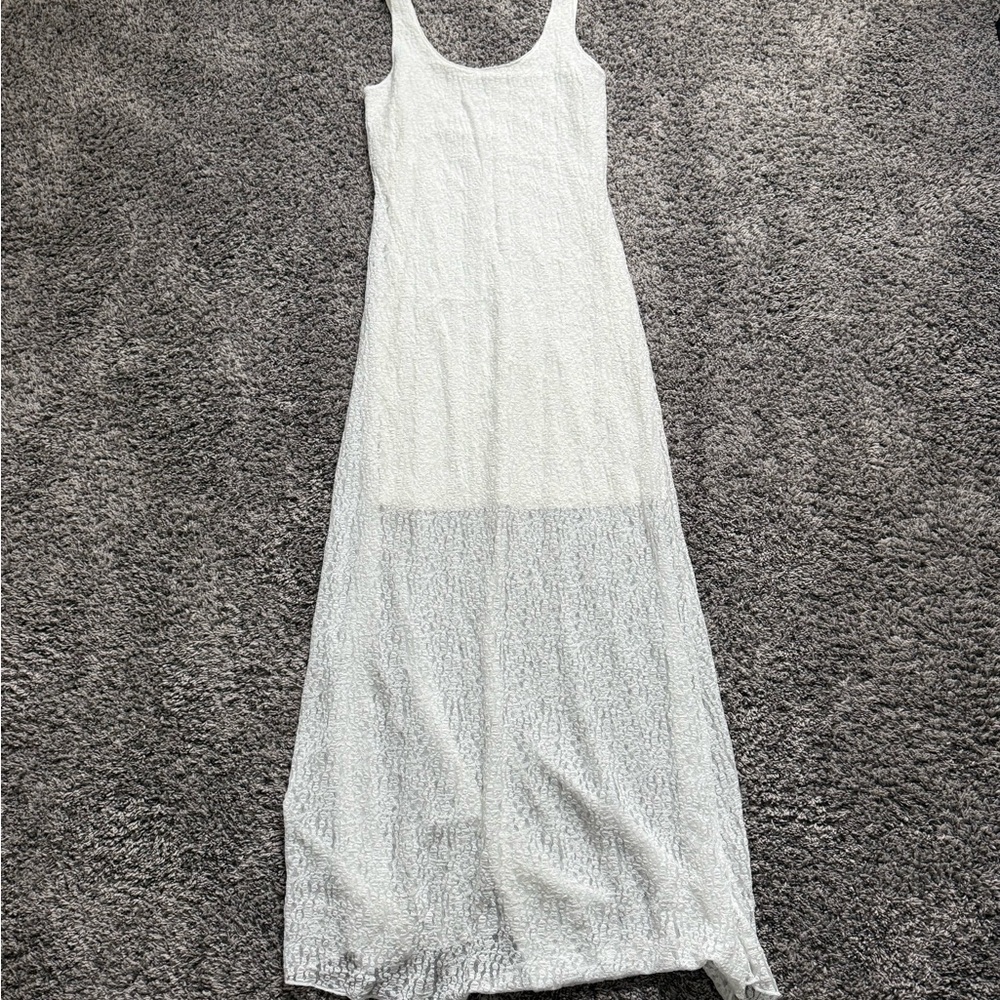 a new day White Sleeveless Maxi Dress